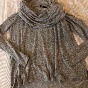 Cowl neck shirt